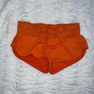 Adidas by Stella McCartney Vibrant Orange Athletic Shorts
